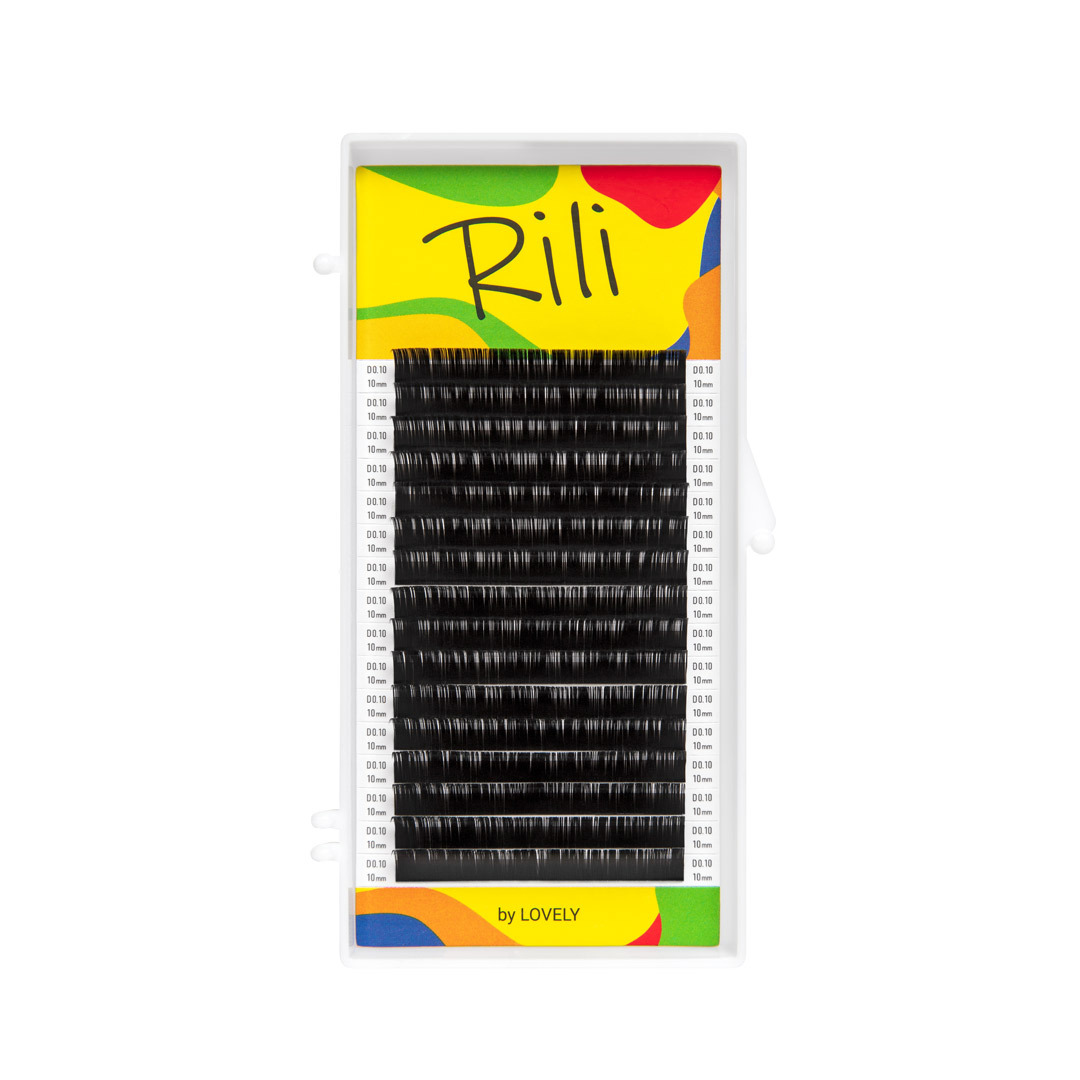 Pestañas negras Lovely "Rili", curva C Pestañas negras Lovely "Rili", curva C